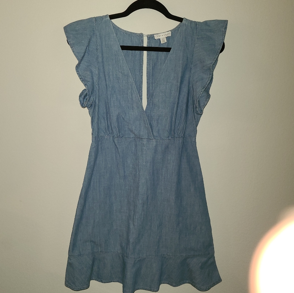 Topshop Denim Dress